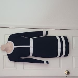 Black and white bodycon dress!